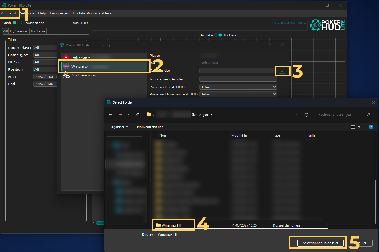 Configuration Winamax